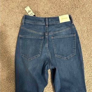 Express high waisted skinny jeans nwt